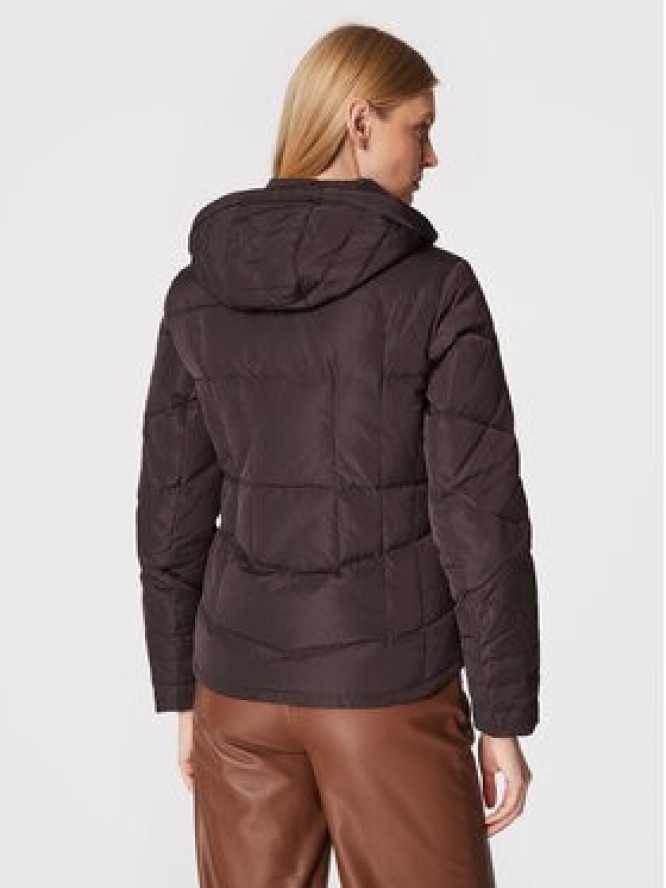 Morgan Kurtka puchowa 222-GITAM Brązowy Regular Fit