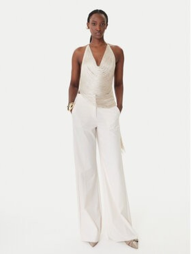 Patrizia Pepe Top 8F0113/J406-W409 Beżowy Regular Fit