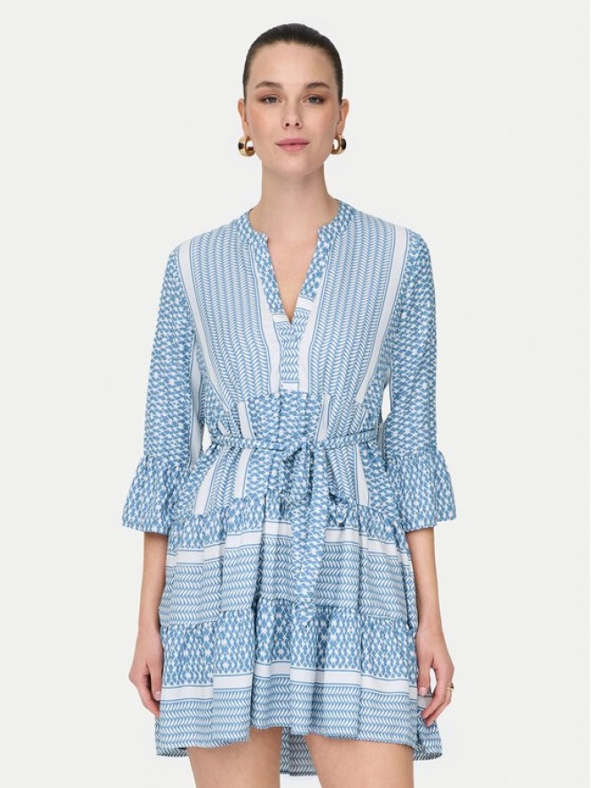 ONLY Sukienka letnia Athena 15219486 Niebieski Regular Fit