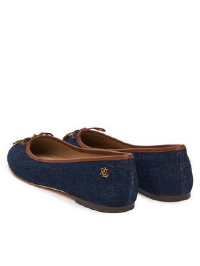 LAUREN RALPH LAUREN Baleriny Jayna 802P04386001 Granatowy