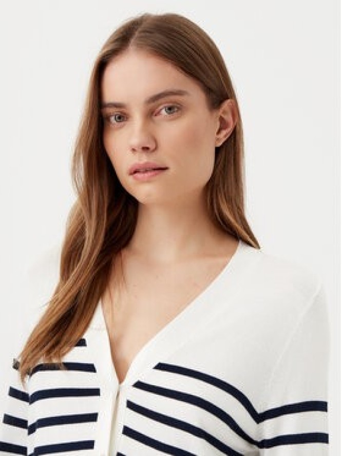 Vila Kardigan Wennie 14100579 Biały Regular Fit