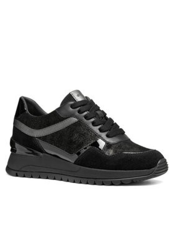 Geox Sneakersy D Desya D6500A 0QM22 C9999 Czarny