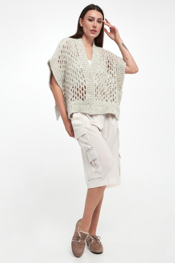 Kardigan damski z alpaki PESERICO