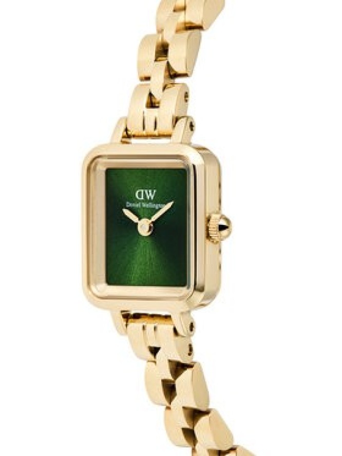Daniel Wellington Zegarek Quadro Mini DW00100852 Złoty