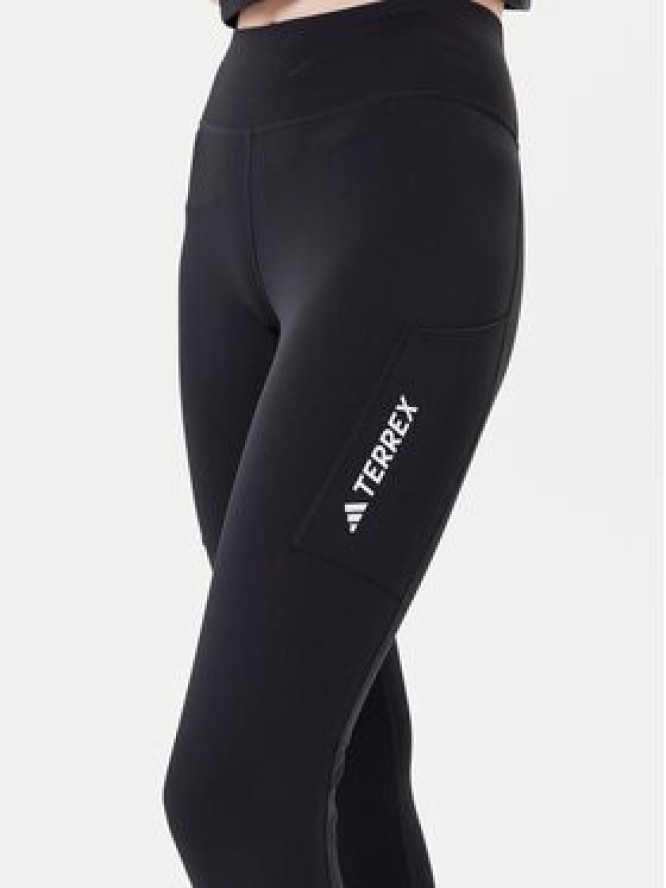 adidas Legginsy Terrex Multi JF1266 Czarny Slim Fit