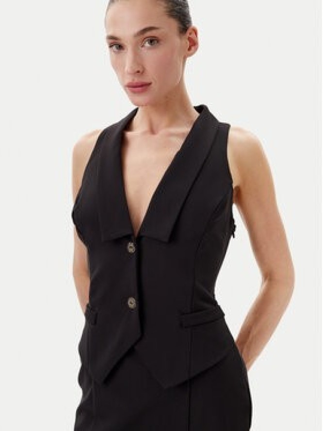 Rinascimento Sukienka koktajlowa CFC0019846002 Czarny Regular Fit