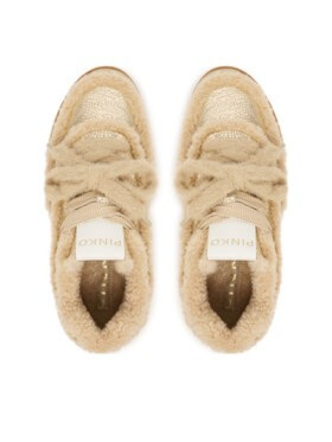PINKO Sneakersy Gea 02 SS0179P156 Złoty