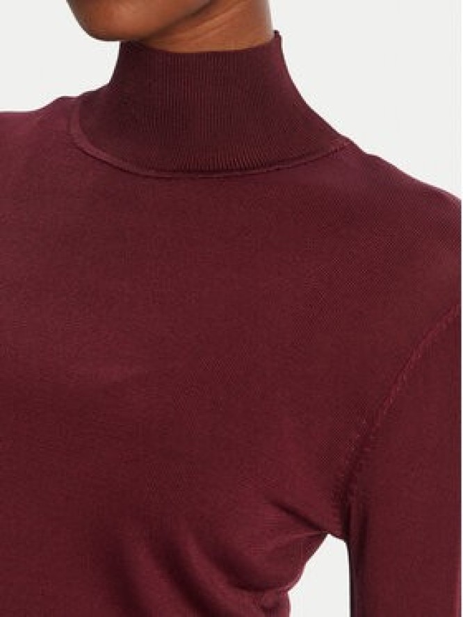 Lola Casademunt by Maite Golf MF2511013 Bordowy Regular Fit