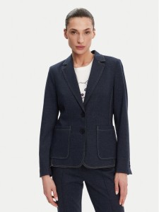 Olsen Marynarka 15001470 Granatowy Regular Fit