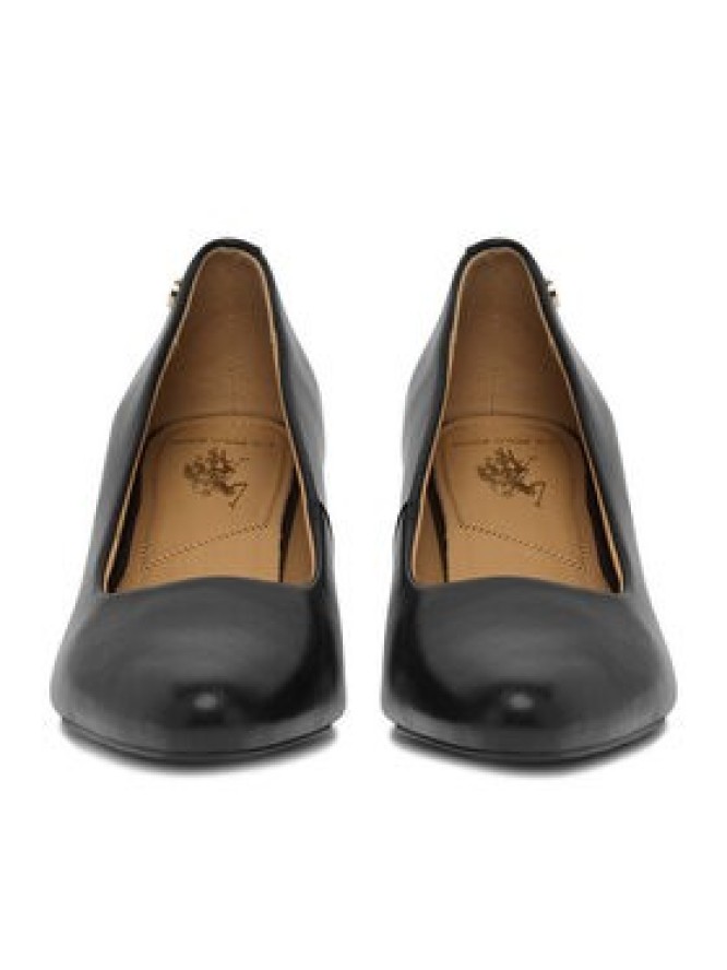 U.S. Polo Assn. Czółenka EO-SYDNEY001W/GL1 Czarny