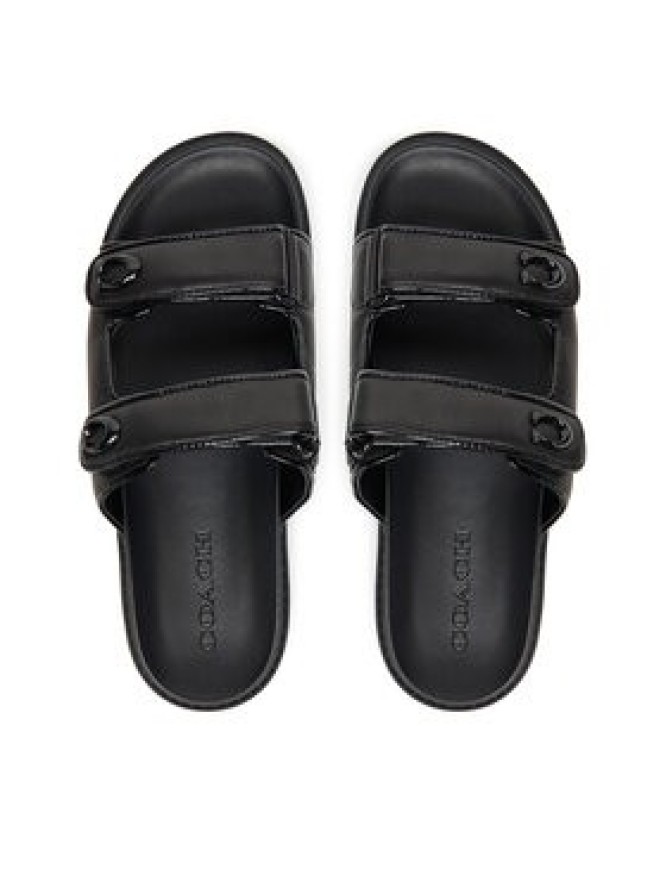 Coach Klapki Sculpted C CBO86 Czarny