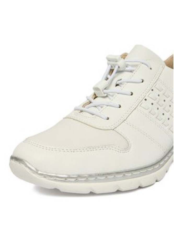 Rieker Półbuty CEO-L32F3-80 Écru