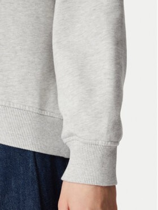 Tommy Jeans Bluza Flag DW0DW23906 Szary jasny Regular Fit