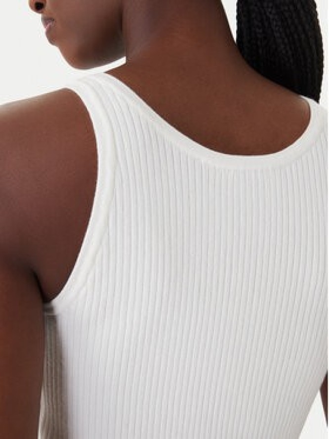 Karl Lagerfeld Jeans Top B1W18024 Écru Slim Fit