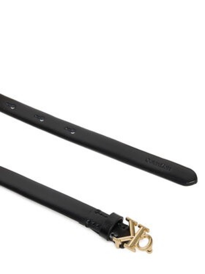 Calvin Klein Pasek Damski Ck Buckle 15Mm Fixed Belt LV04F7055G Czarny