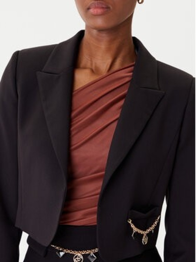 Rinascimento Bolerko CFC0126215003 Czarny Regular Fit