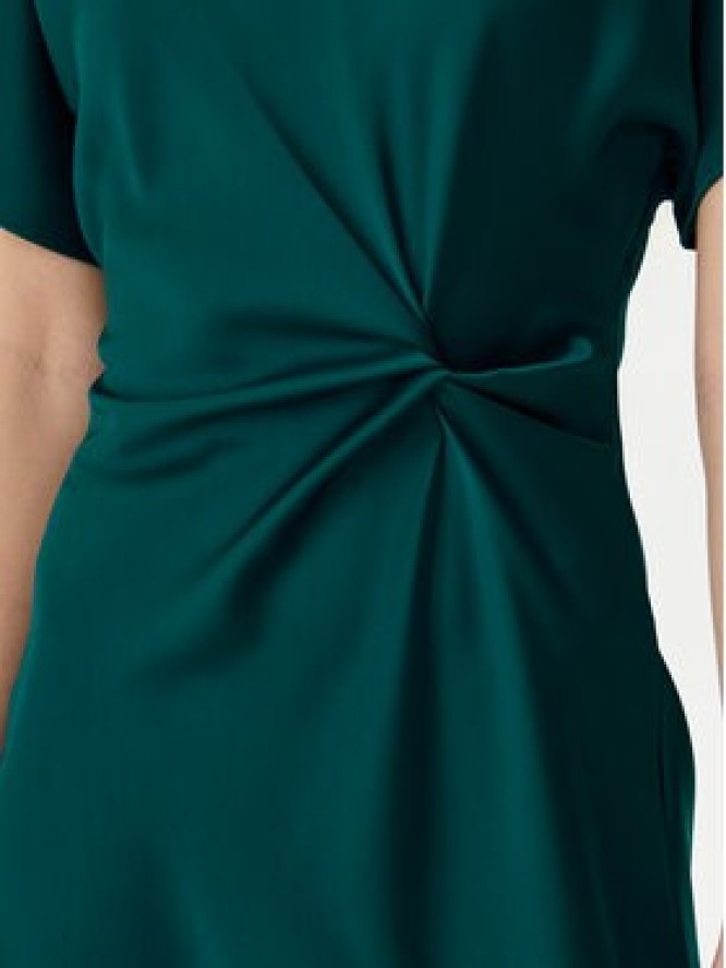 Rinascimento Sukienka koktajlowa CFC0122932003 Zielony Regular Fit