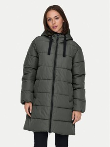 ONLY Kurtka zimowa Clair 15323232 Szary Regular Fit