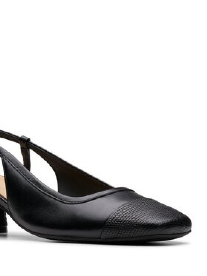 Clarks Czółenka Nyta45 Sling 26181320 Czarny