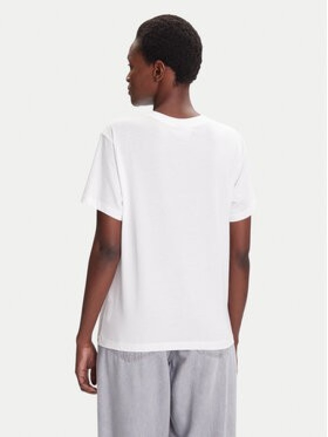 Desigual T-Shirt Roma 25WWTK50 Biały Regular Fit