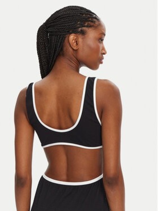 Seafolly Sukienka letnia Beach Bound 55111-DR Czarny Slim Fit