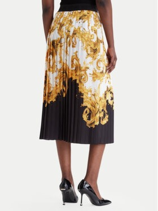 Versace Jeans Couture Spódnica plisowana 80HAE8P5 NS806 Czarny Regular Fit