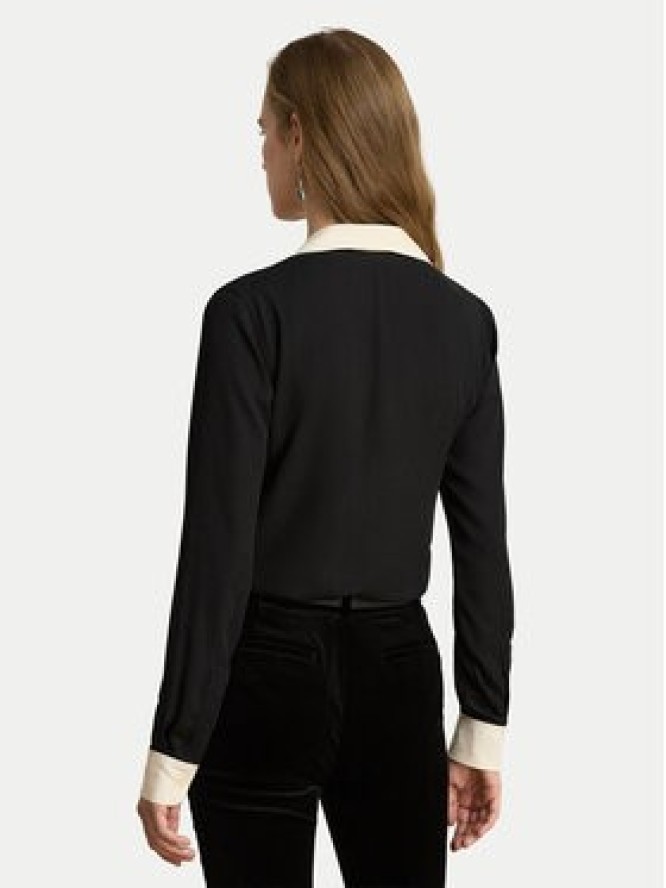 LAUREN RALPH LAUREN Koszula 200968762001 Czarny Classic Fit