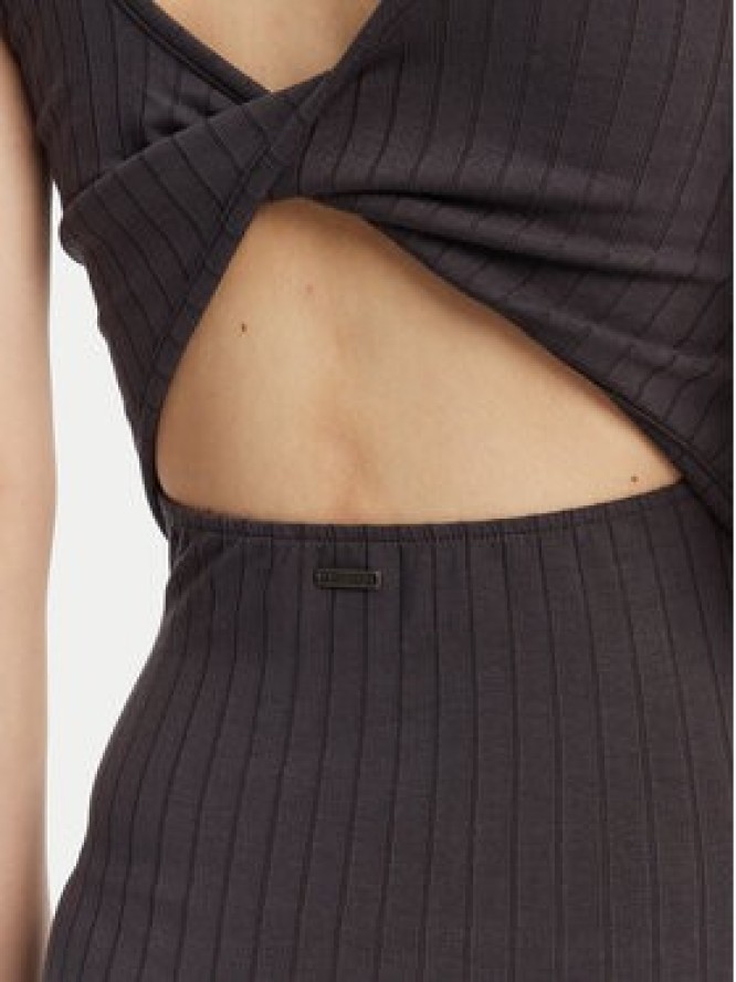 Billabong Sukienka dzianinowa EBJKD00114 Szary Regular Fit