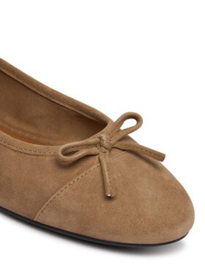 Tommy Hilfiger Baleriny FW0FW09357 Beżowy