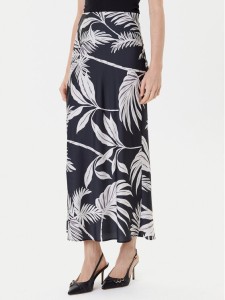 Guess Spódnica midi W5YD55 WF1T2 Czarny Regular Fit