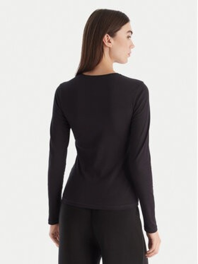 Hunkemöller Bluzka Soft 302729 Czarny Slim Fit