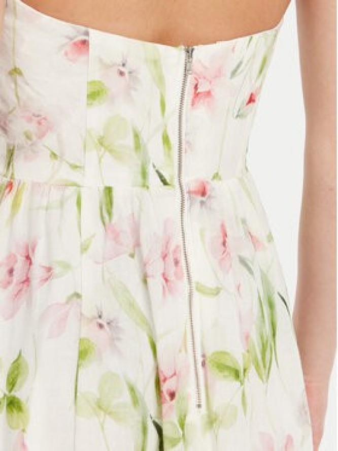 Bardot Sukienka koktajlowa 58164DB3 Biały Regular Fit