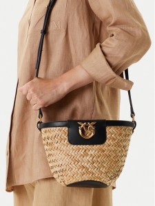 PINKO Torebka Love Summer Bucket PE 25 PLTT 103325 A1RL Beżowy