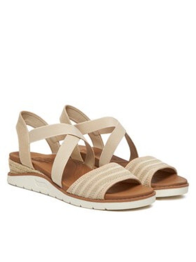 Skechers Sandały BOBS Arch Fit Beach Kiss-Boho Beyond 114013/NAT Beżowy