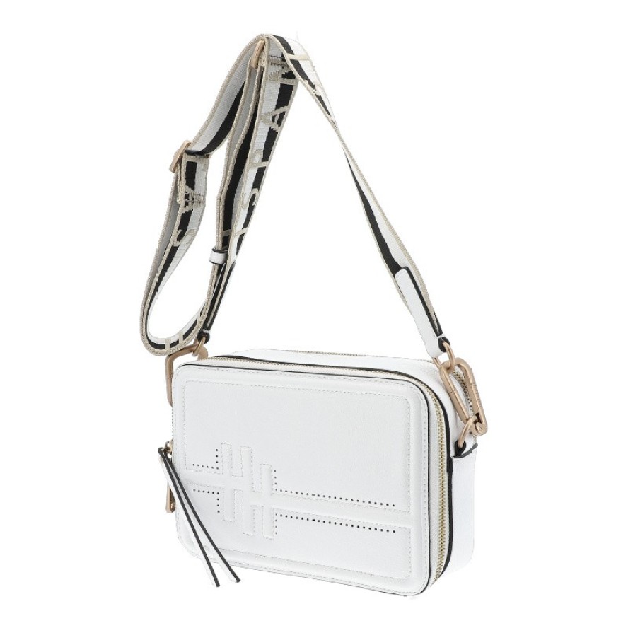 Biała Torebka Hispanitas Elegancka Damska Listonoszka