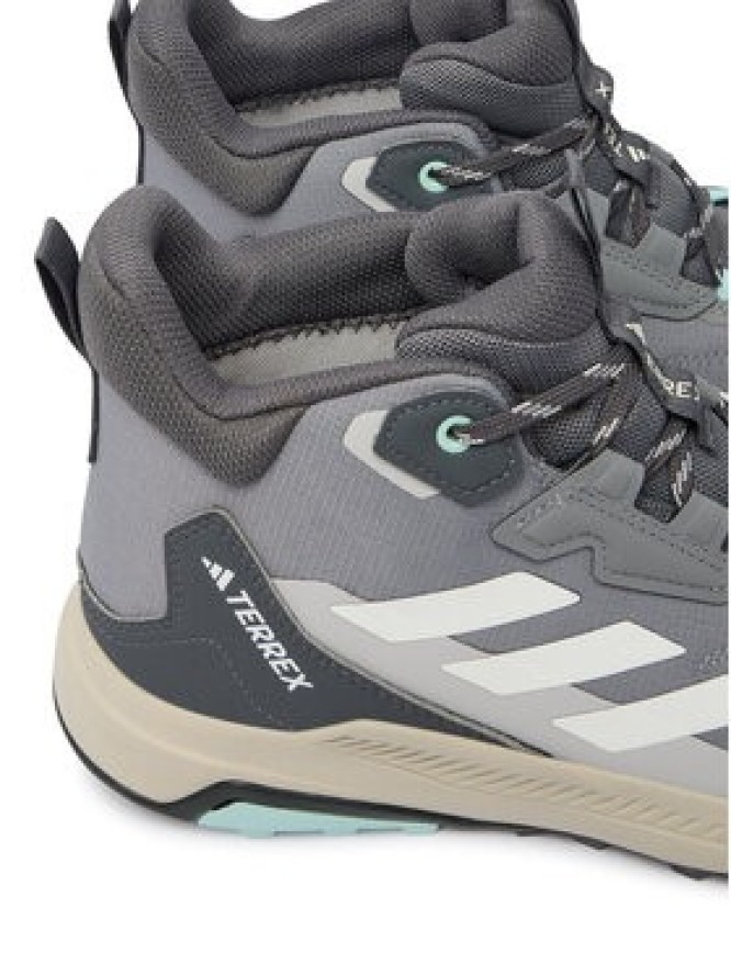 adidas Trekkingi Terrex Anylander Mid Rain.Rdy Hiking Shoes JR6600 Szary
