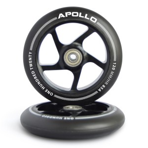 Zestaw kół Apollo Pro do hulajnóg stunt z łożyskami ABEC 9