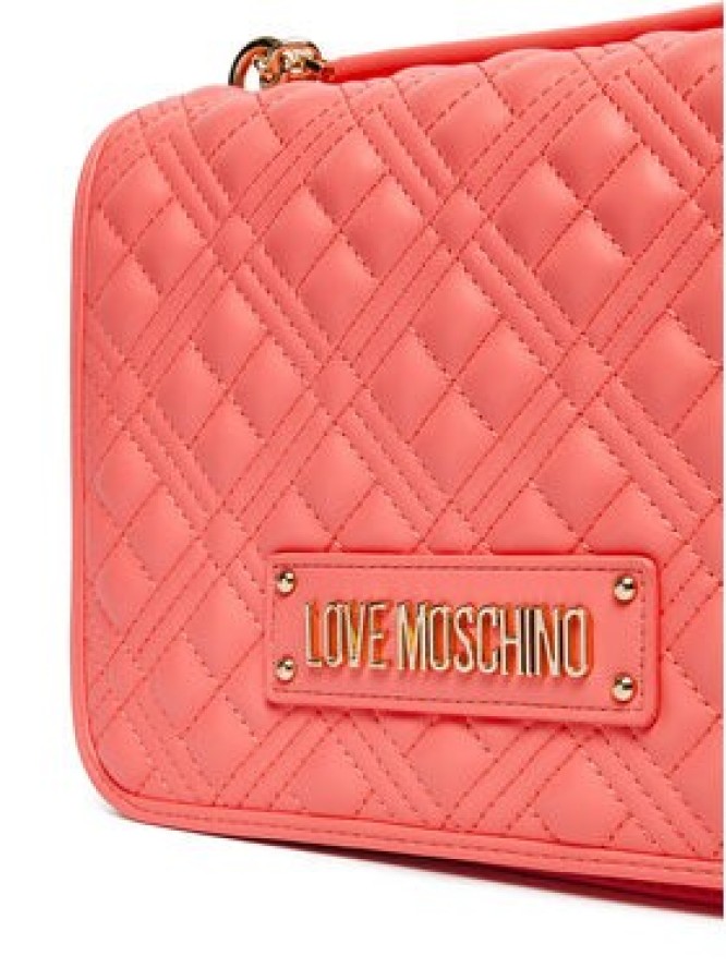 LOVE MOSCHINO Torebka JC4000PP1MLA0464 Koralowy