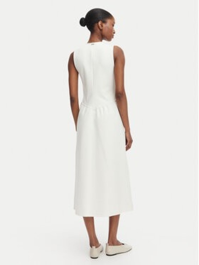 Calvin Klein Sukienka koktajlowa LV044G207G Kremowy A-Line Fit