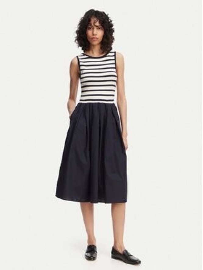 Gant Sukienka letnia 4503509 Granatowy A-Line Fit