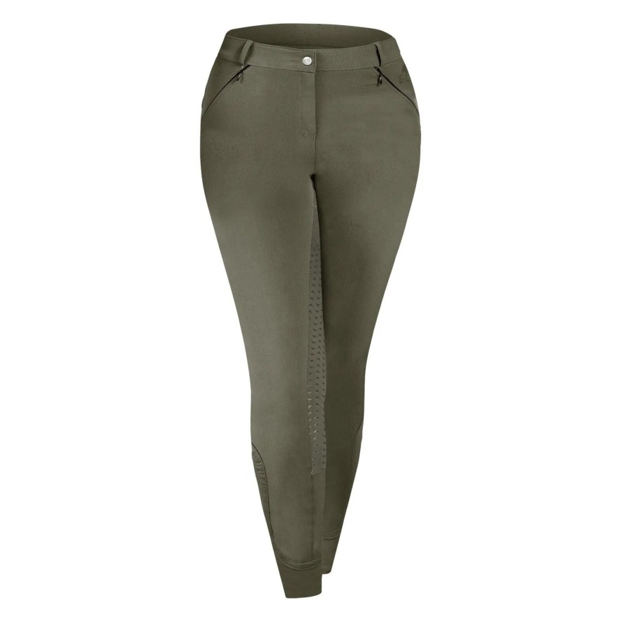 Leggins jeździeckie z pełnym gripem dla kobiet ELT Dahlia Silikon