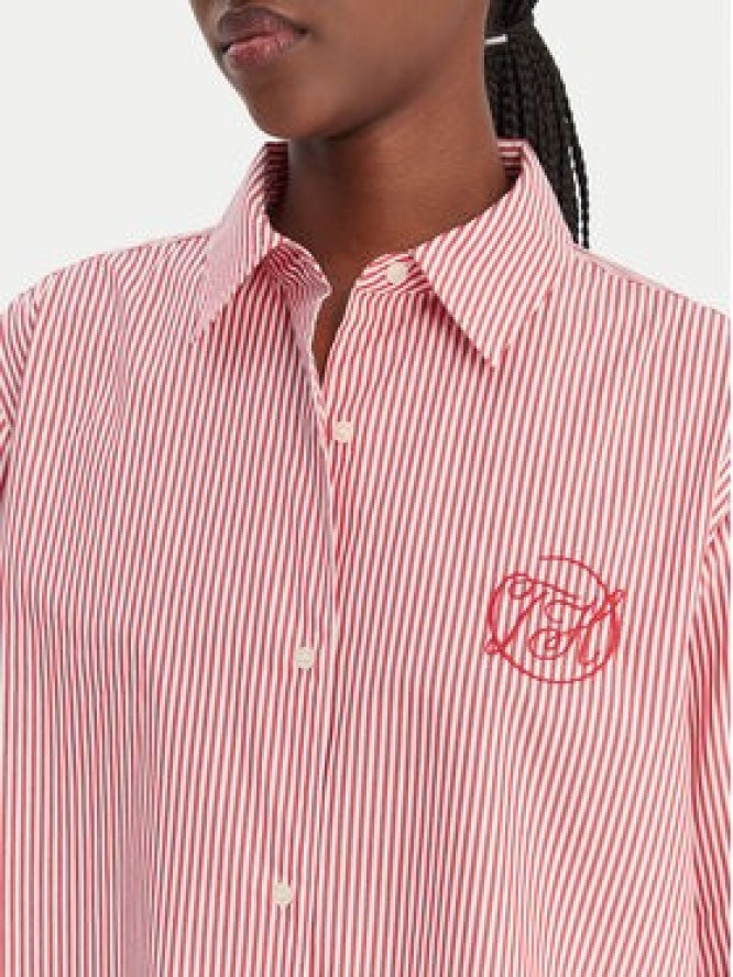 Tommy Hilfiger Koszula WW0WW48190 Czerwony Regular Fit