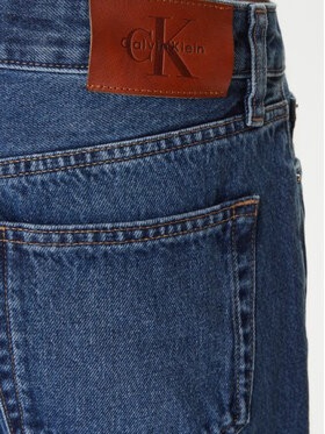 Calvin Klein Jeans Jeansy LV047F682G Niebieski Straight Fit