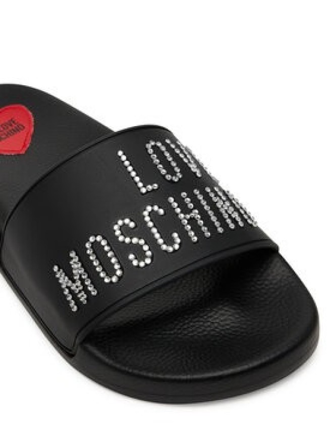 LOVE MOSCHINO Klapki JA28122G1MI13000 Czarny