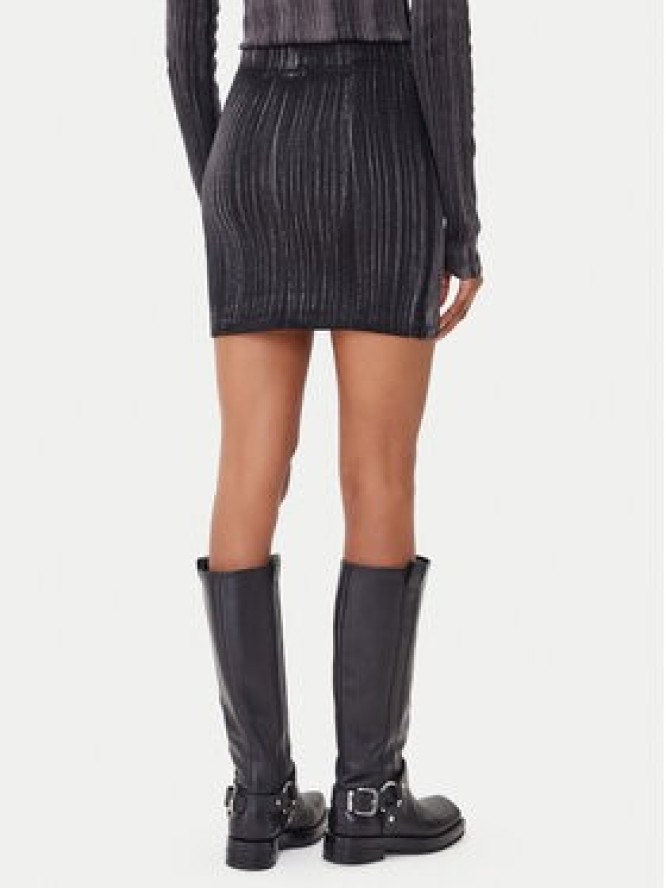 Guess Jeans Spódnica mini W5BD1H KCTT1 Szary Slim Fit