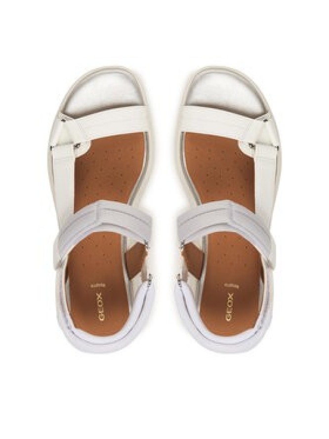 Geox Sandały D Flextride S D65BSD 05415 C1236 Biały