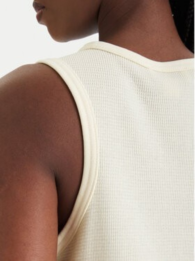 Calvin Klein Jeans Sukienka codzienna LV047F235G Żółty Slim Fit