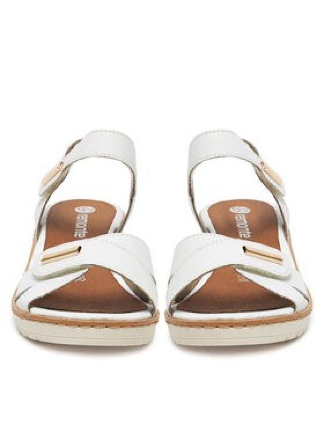 Remonte Sandały R6266-80 Biały