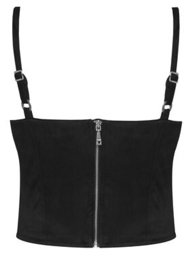 Guess Top W6RH03 WJ472 Czarny Slim Fit