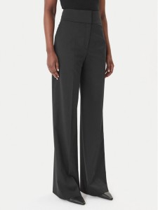 HUGO Spodnie materiałowe Himia 50516143 Czarny Wide Leg